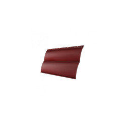 Сайдинг Блок-хаус 0,390 0,5 Satin RAL 3009 оксидно-красный