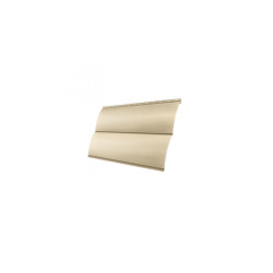 Сайдинг Блок-хаус 0,390 0,5 Satin RAL 1015 светлая слоновая кость