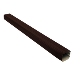 Труба прямоугольная Vortex Matt 3м RAL 8017