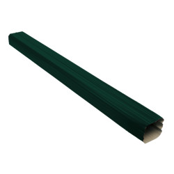 Труба прямоугольная Vortex 1м RAL 6005