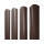 Штакетник Полукруглый Slim фигурный Drap 0,45