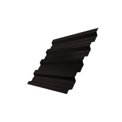 Профнастил HC44R 0,5 Satin Matt RAL 9005 черный