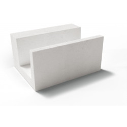 Газобетон Poritep U-блок D500 600х400х250