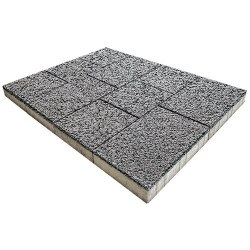Плитка тротуарная SteinRus Инсбрук Ланс высота 60мм гладкий Nature Stone муссон